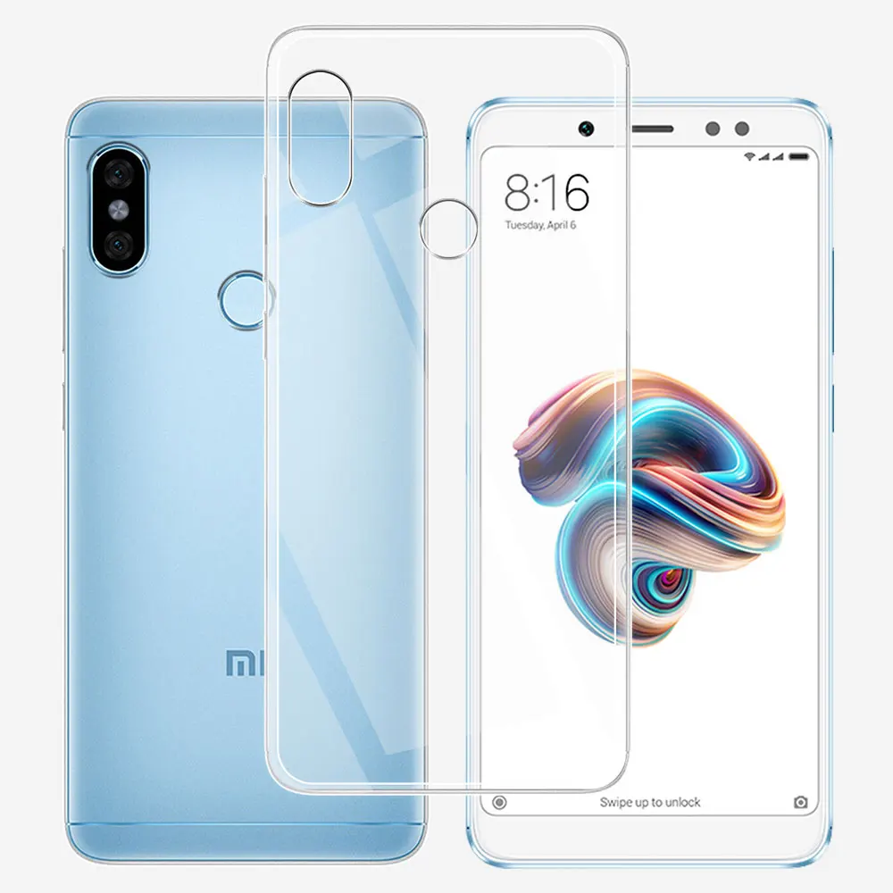 Ultra Clear Silicone Soft Cover | Slim Transparent Bumper Case