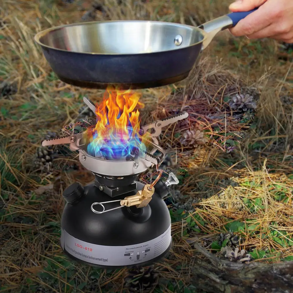 Outdoor Kerosene Stove Burners Camping Gas Stove Camping Picnic Multi Liquid Fuel Gasoline Burner