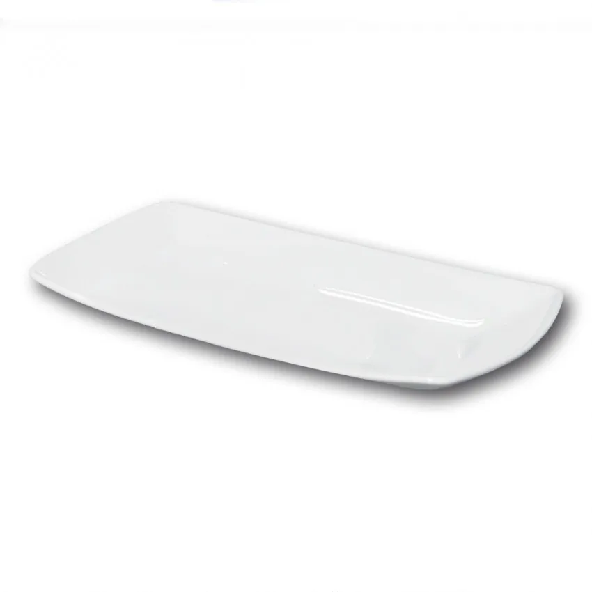 White Porcelain Rectangular Dish L 36 Cm Tokio Serving Plates Aliexpress