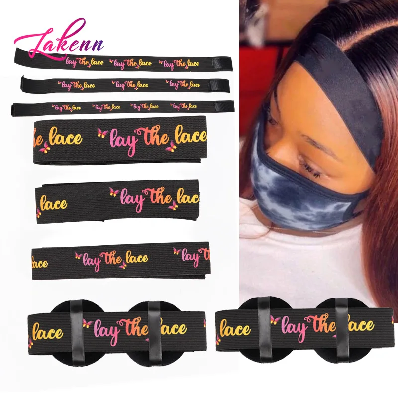 Lace Tint Spray For Wigs Hair Wax Stick Edges Control Wig Glue Adhesives Glue Remover Wig Installation Kit Set Brush Accessories