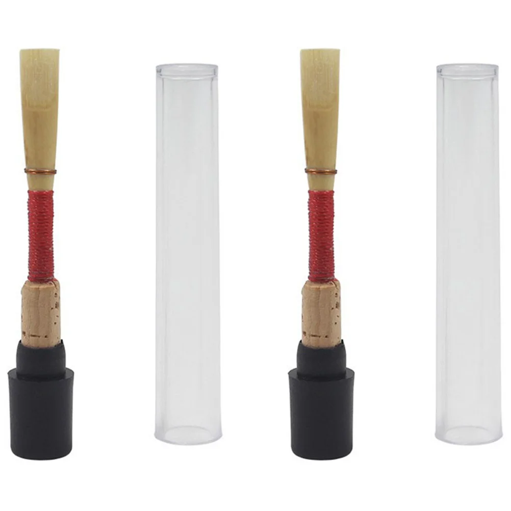 

2 Pcs Oboe Reeds Easy to Clean Handmade Instrument Accessories Natural for Beginner Replacement