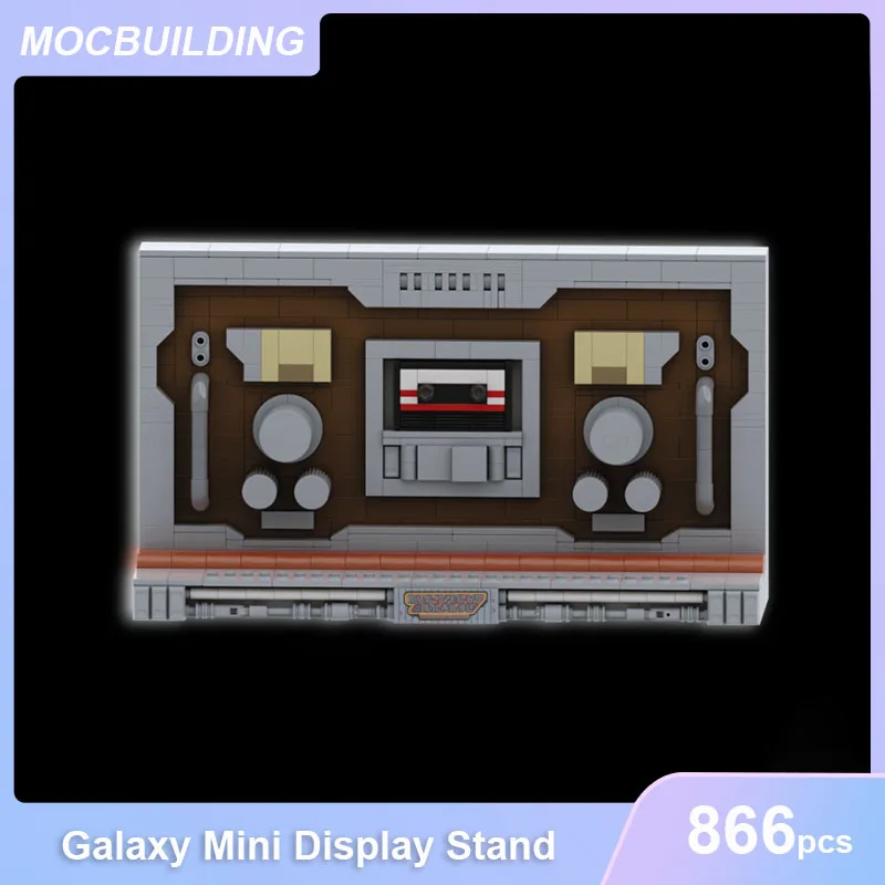 

Конструктор Galaxy & Hall of Armor, мини-стенд для выставки, модель MOC, конструктор «сделай сам», сборные кирпичи, архитектура, Обучающие рождественские игрушки, подарки