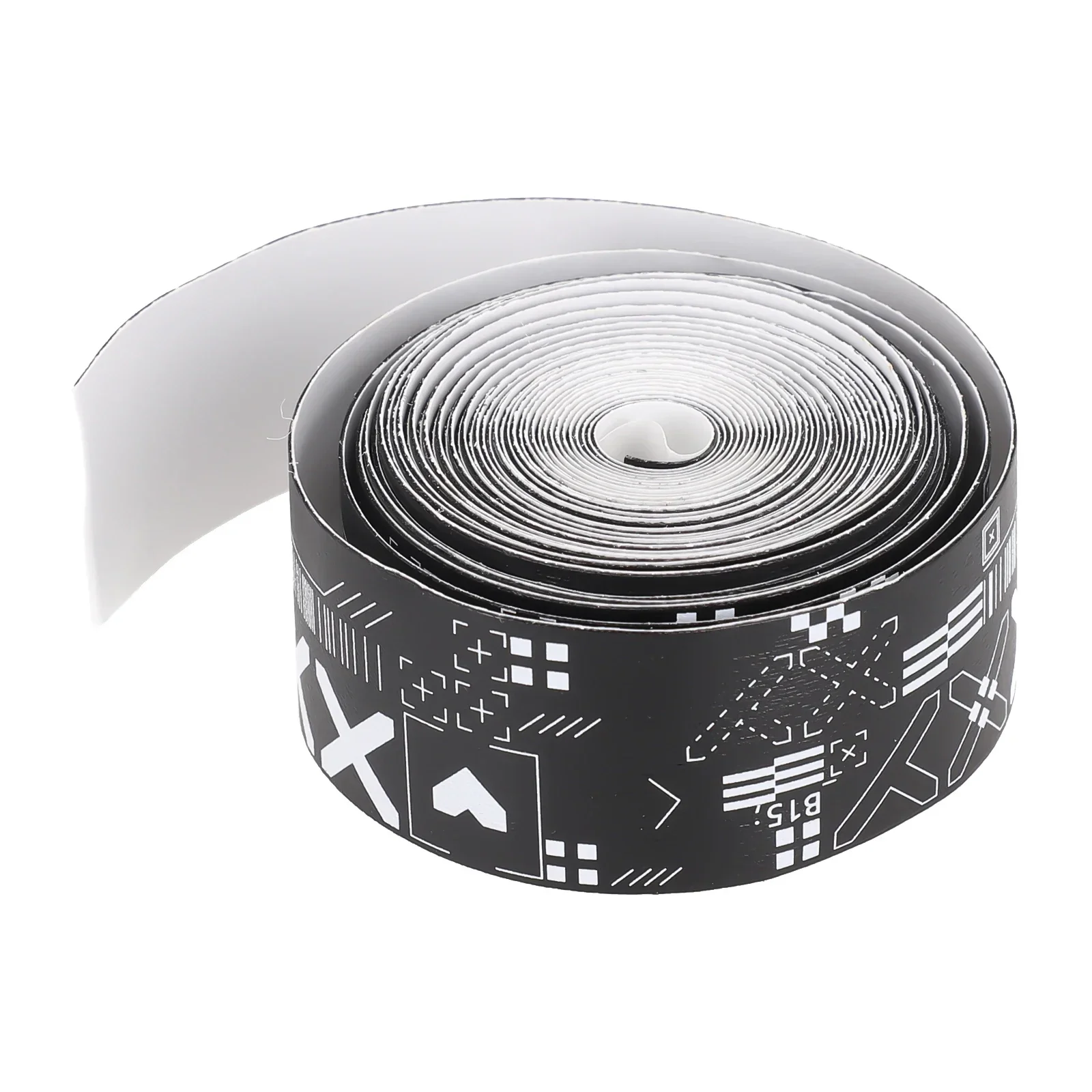 1 Roll 500cm Tennis Racket Paddle Head Protection Tape Sticker for Beach Pickleball Racket Sport Part PU Reduce Friction