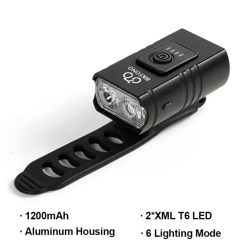 ตัวเลือกสินค้า ไฟจักรยาน LED ชาร์จ USB ประหยัดพลังงาน