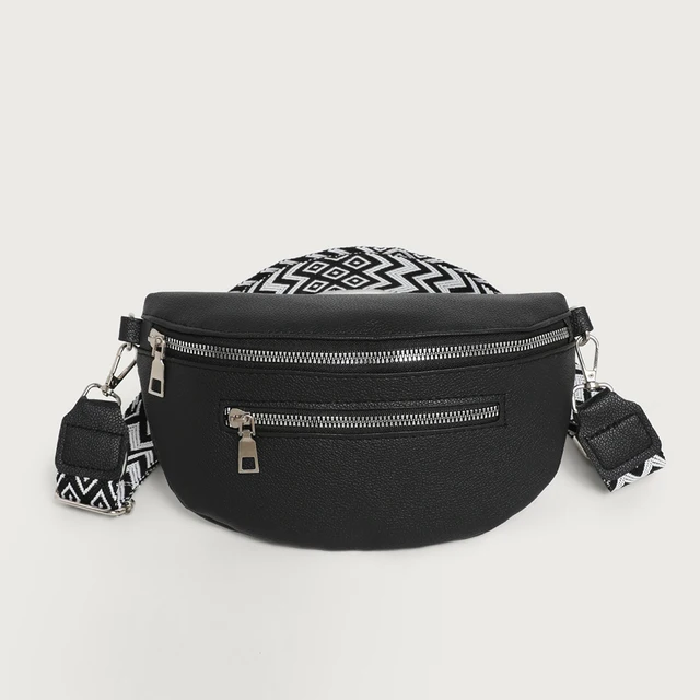 Minimalist sporty crossbody chest bag with a stylish and versatile design, perfect as a shoulder bag