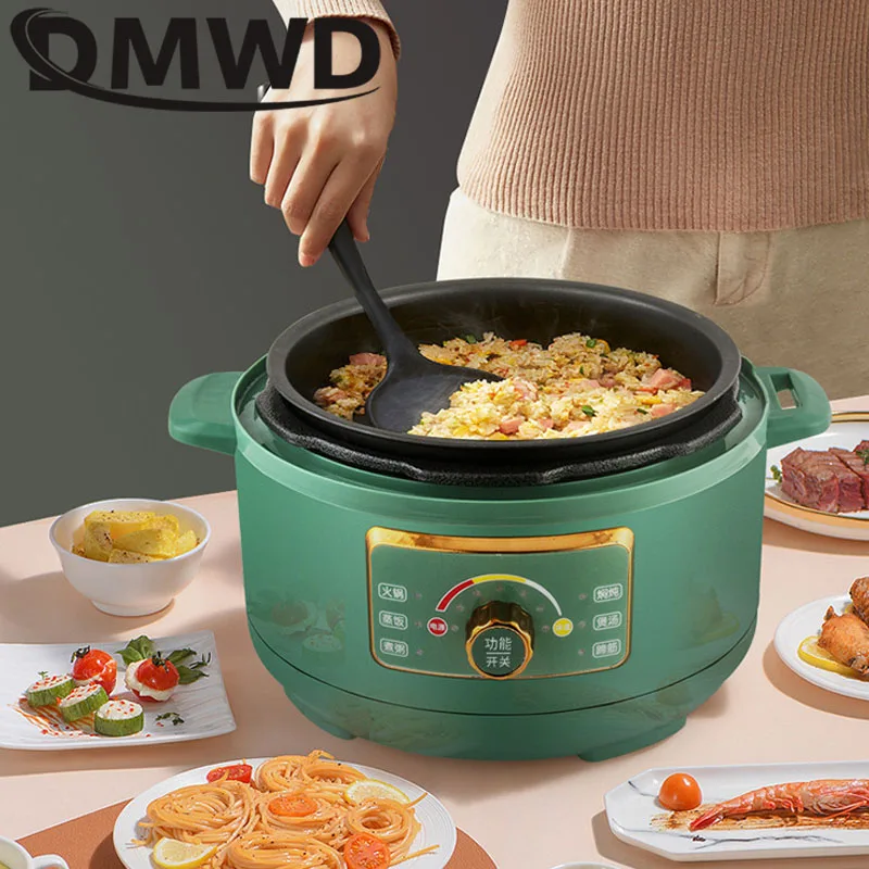3.5L Electric Pressure Cooker Multifunction Rice Cookers Fully Automatic Heating Pot Non-stick Stew Soup Porridge Kitchen Tools