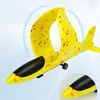 Kids 24cm Foam Plane Launcher Outdoor Toy for Boys Sport Catapult Game Children Girl Birthday Xmas Gifts 4
