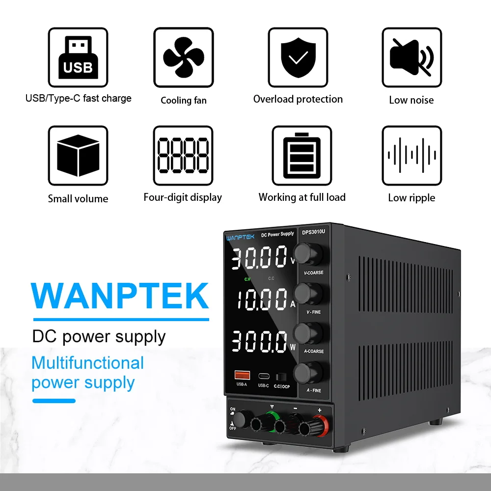 wanptek lab bench fonte de alimentacao estabilizada 30v 01