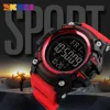 SKMEI 1384 Sport Watch Stopwatch Count Down Mens Digital Watches Soft Clock For Male reloj hombre with Shockproof 2 Time 3