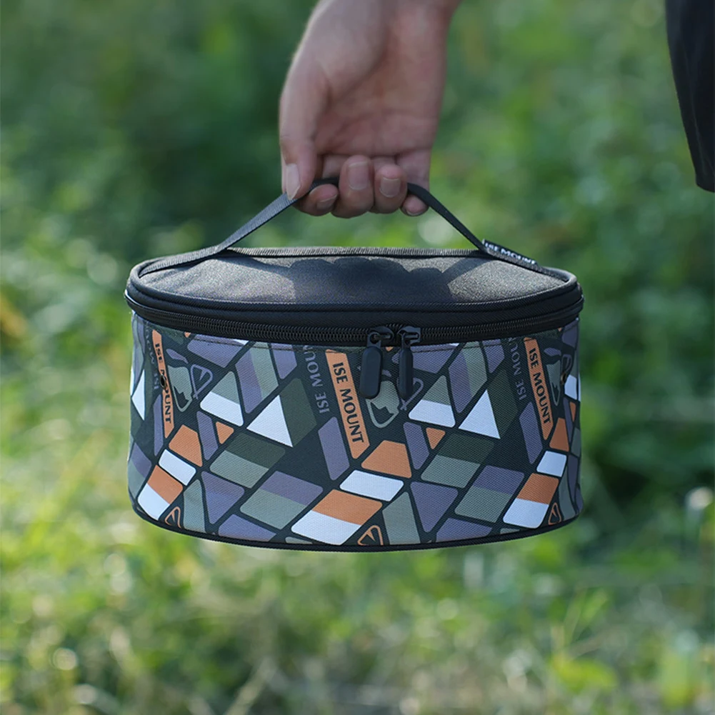 Outdoor Camping Gas Canister Storage Bags Portable Picnic Cookware Tableware Utensils Pouch Camping Stoves Cutlery Organizer Bag