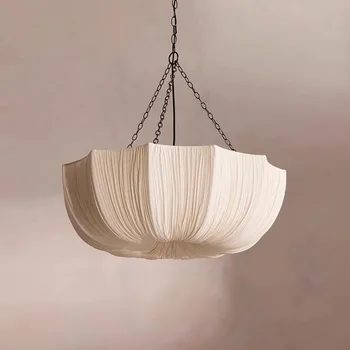 Retro Fabric Pendant Light Chandelier 1