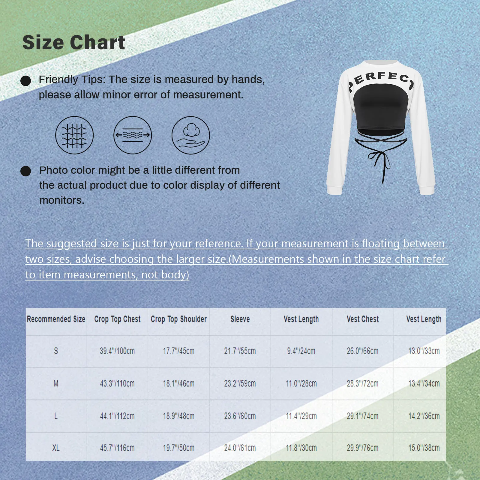 여성 댄스 탑 세련된 힙합 스트리트 댄스웨어 긴팔 크롭 탑 및 스파게티 스트랩 민소매 조끼 스포츠 요가 셔츠