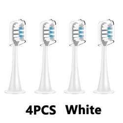 Set of 4 Premium Replacement Brush Heads with DuPont Soft Bristles for Sonic Electric Toothbrush (4)