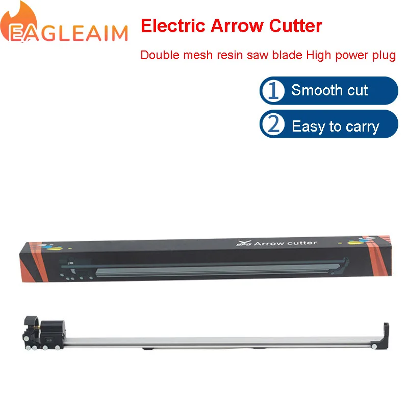 Archery Electric Arrow Shaft Cutter Mini Cut Off Saw Trimmer 4.3 to 32 inches Cutting Length
