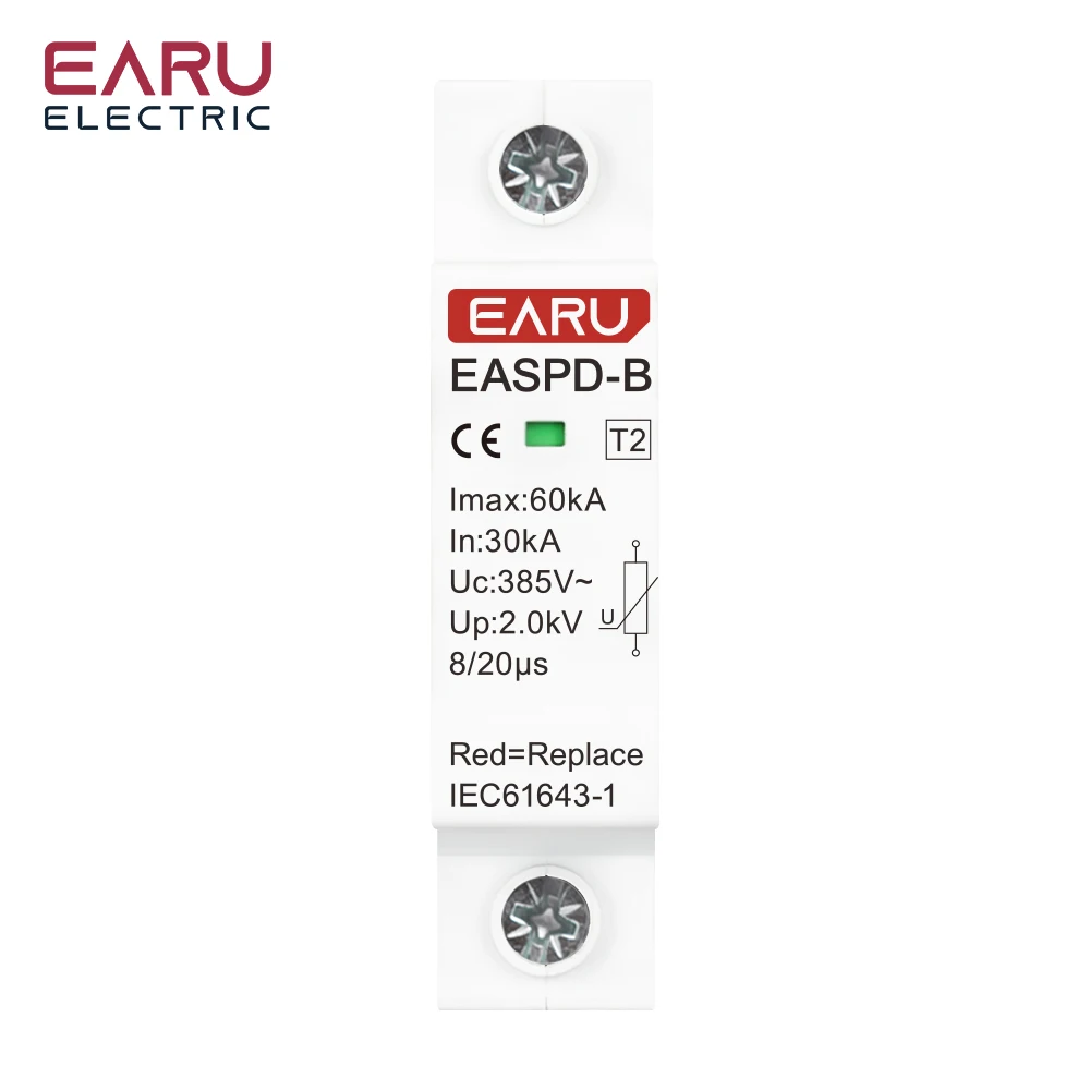 SPD Surge Protector Device Arrester Low Voltage House Surge Voltage Protection f