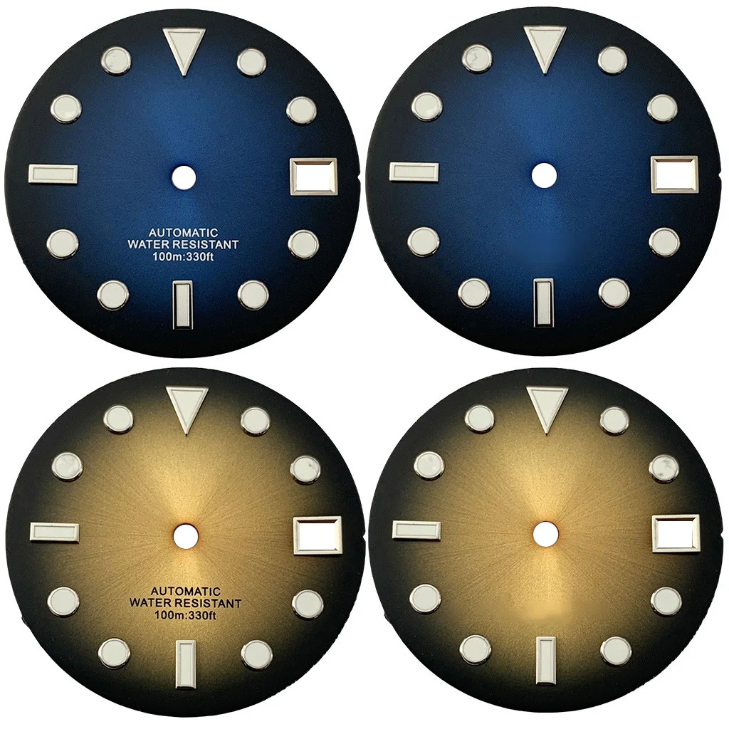 New29mmWatchDialSterileFitNH34NH35NH36AutomaticMovementWatch