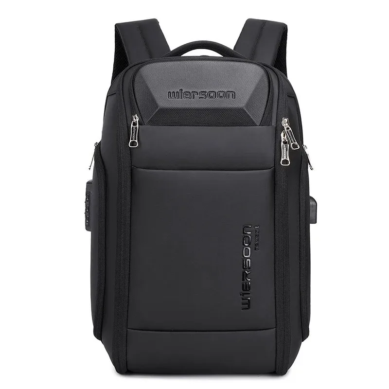 Multi functional Business Bag Waterproof Lockable Anti-theft Breathable Backpack USB Charging Large Capacity Travel Bag 2