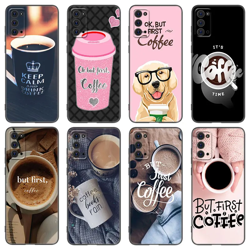 Ok, Ma In Primo Luogo Cassa Del Telefono Caffè Per Samsung M30 M31 S Nota 10 Lite 20 Ultra M11 M12 M21 M22 M23 M32 M33 M52 M53 J2 Pro J4 J6 + J8