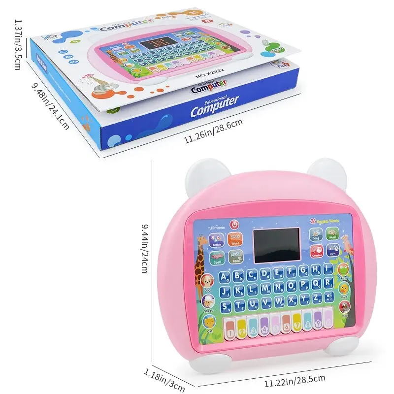 Toddler learning laptop toy sensory educational games for boys age 2-4 preschool