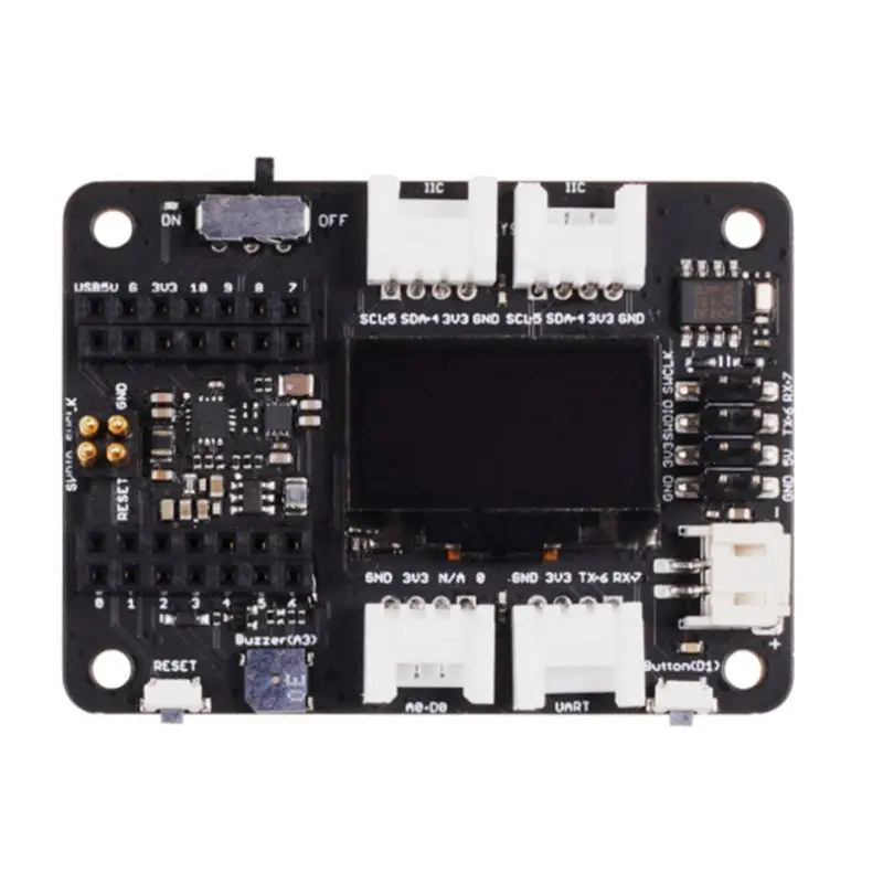 X49A-For Seeed Studio 확장 보드 베이스(XIAO용, Grove OLED 포함) - IIC, Uart, 아날로그/디지털