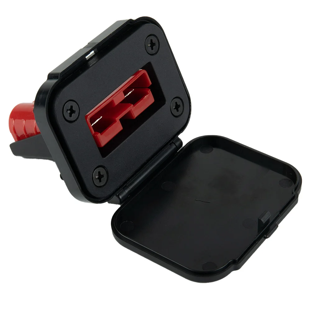 Twin Dual Flush Mount 50 Amp For Anderson Plug Mounting Bracket Caravan Trailer Truck For Anderson Connection Plug Connector 1pc