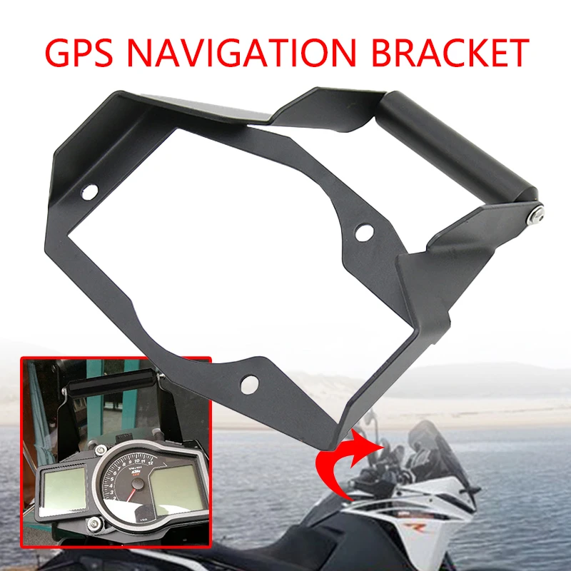 

Fit For KTM 1050 1090 1190 1290 ADV GPS Navigation Holder Accessories Motorcycle Mobile Phone Navigation Handlebar Bracket