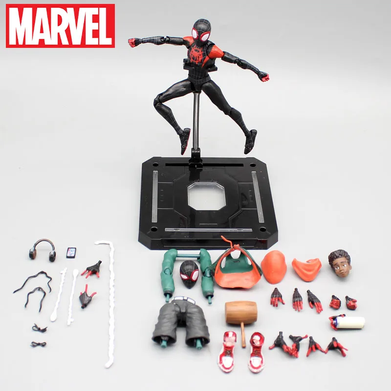 

Hot Legends Sentinel Spiderman Action Figure Spider-verse Miles Sv Shf Morales Peni Parker Anime Figures Statue Figurine Pvc Toy