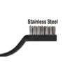 12PCS 7inch Mini Steel Brass Wire Brush Paint Rust Remover For Industrial Devices Surface/Inner Polishing Cleaning Brush 4