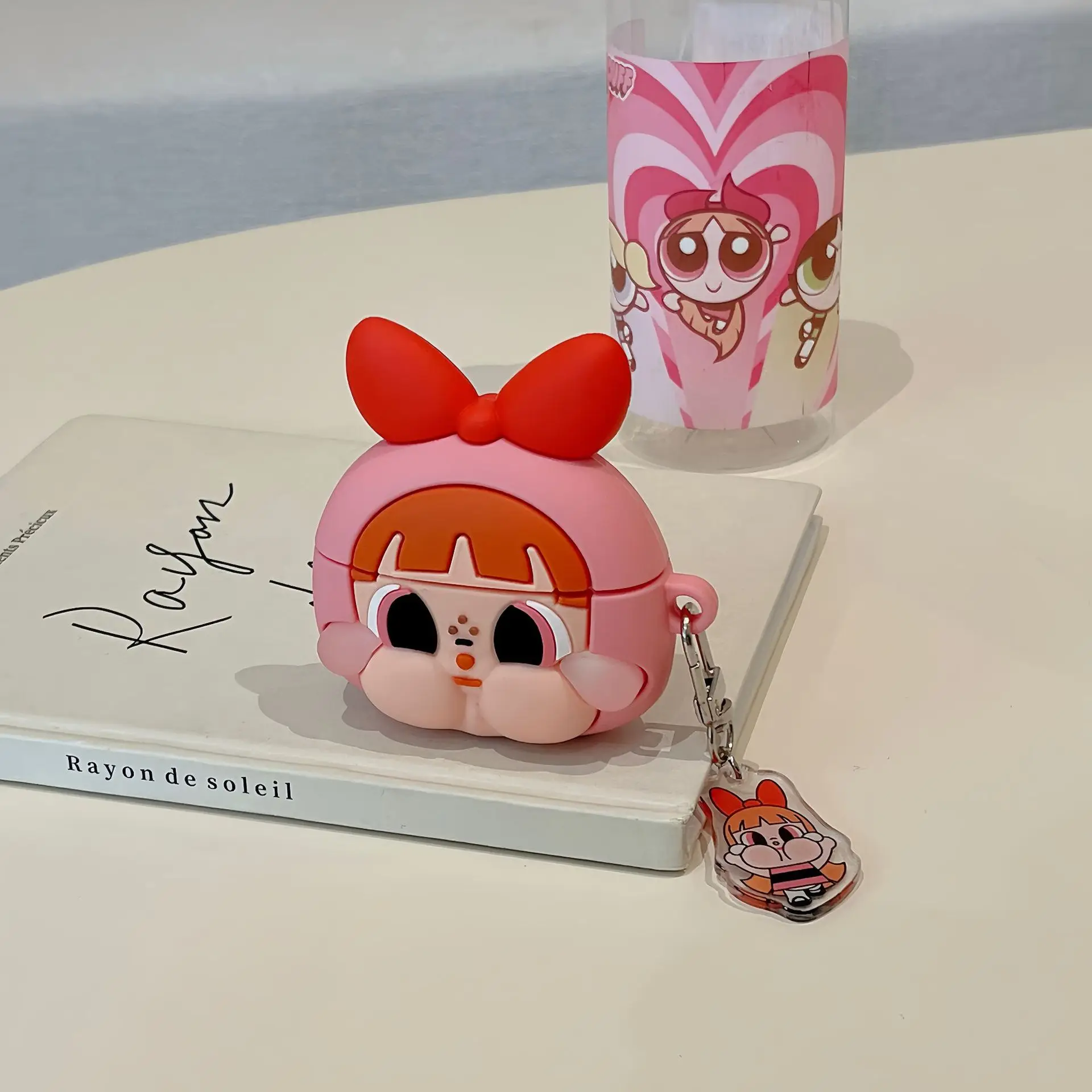 thumbnail image 1 of Labubu Arpods Bluetooth Earphone Protective Case With Silicone Anti Drop 3d Cartoon Bluetooth Earphone Case Toys Gifts, 1 of 5