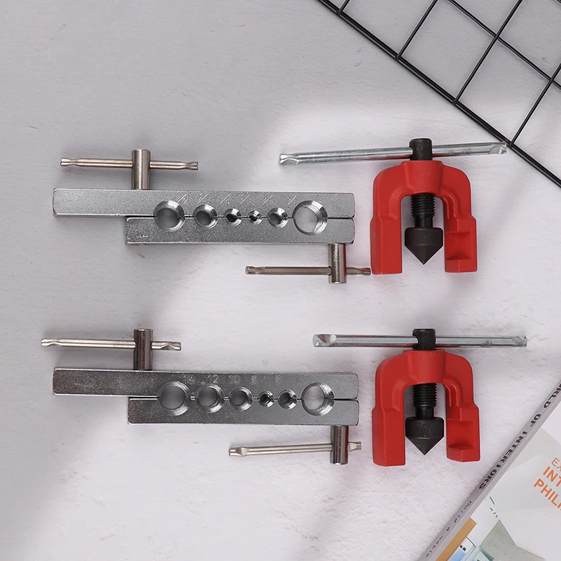 Wostore Ensemble d'outils de torchage double pour tube en cuivre
