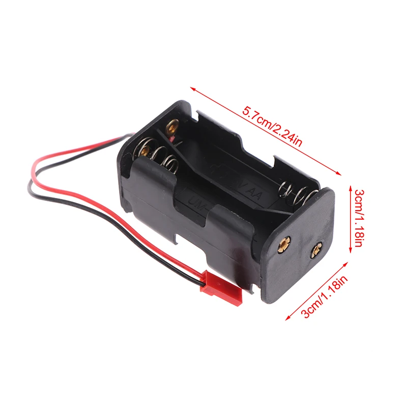 1/10 1/8 RC ON/OFF Switch JST Connector 6V Receiver Box RC Light Battery Box For RC FS JLB HSP Car Airplanes Boat