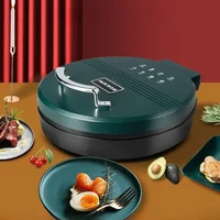 Electric Baking Pan Crepe Maker Machine Double Sided Heating Pancake Pan Electric Skillets Pizza Tortilla Maker 1