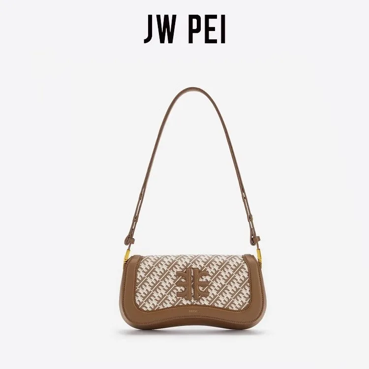 

JW PEI Pudding Bag, Unique Design Bag, Single Shoulder Crossbody New Underarm Stick Bag, Women's Bag