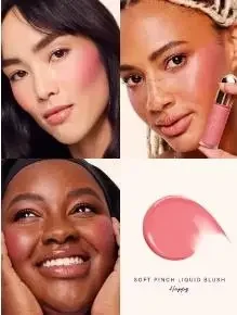 Happy blusher
