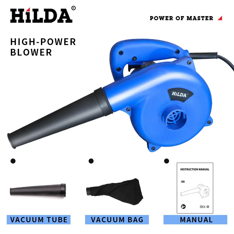 HILDA Air Blower 1000W Computer Cleaner Electric Air Blower Dust Blowing Dust Computer Dust Collector Blower