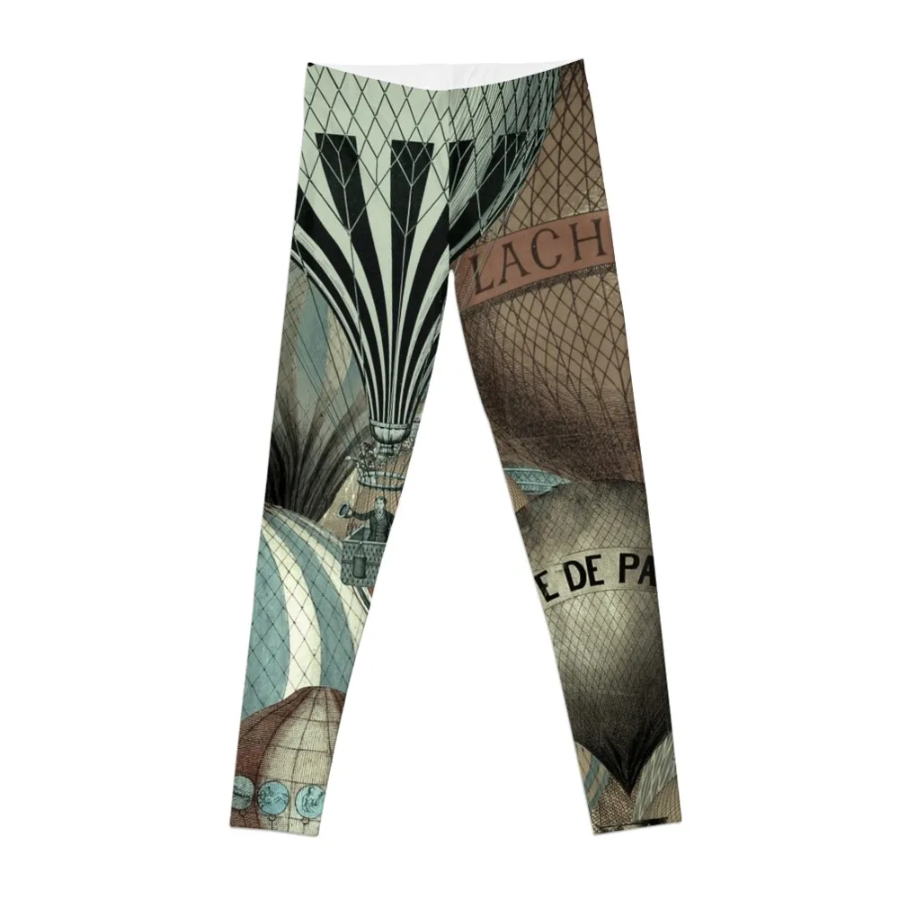 

Vintage Hot Air Balloon Leggings fitness set gym Sports pants for legging push up Womens Leggings