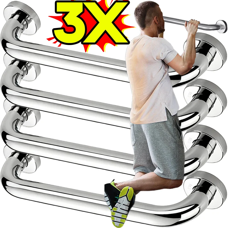 ที่วางแขนสแตนเลส ทนทานต่อการเกิดสนิม มีหลายขนาด ติดตั้งง่าย มั่นคง ใช้ในห้องน้ำ โรงพยาบาล บ้าน ปลอดภัย ใช้เป็นราวจับ 1