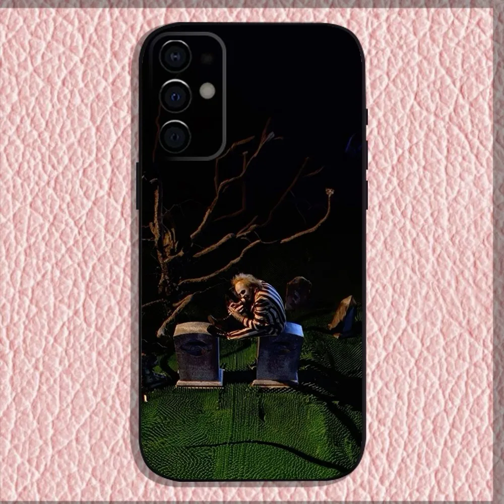Movie B-BeetlejuiceS 2 Phone Case For Samsung S24,S21,S22,S23,S30,Ultra,S20,Plus,Fe,Lite,Note,10,9,5G Black Soft Shell