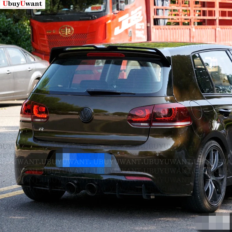 For Volkswagen VW Golf 6 MK6 TDI Spoiler 2010 2011 2012 2013 Rear