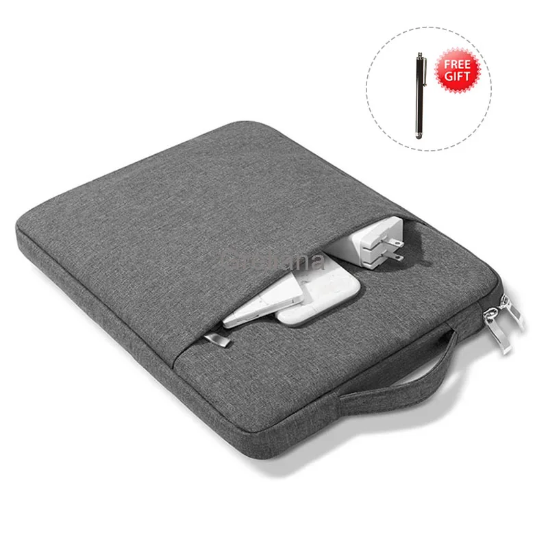 Bolsa à Prova de Choque para Samsung Galaxy Tab Capa Bolsa Manga Bolsos Bolsa s7 11 Plus fe Lte 12.4 s9 fe s8 Plus 12.4