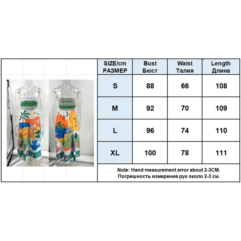 Women Long Printed Spaghetti Strap Dress Fashion Bohemian Sleeveless A-line Long Dress Elegant female holidays beach dresses