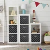 11inch Multi-functional Folding Wardrobe Practical Clothes Storage Basket Fabric Storage Bins Foldable Clothes Drawer Organizer 6