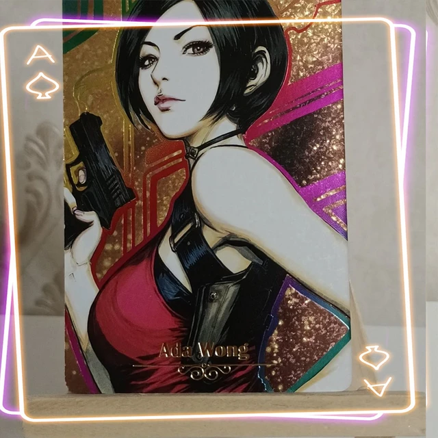 Resident evil - Ada Wong Tribute Postcard for Sale by senseidani