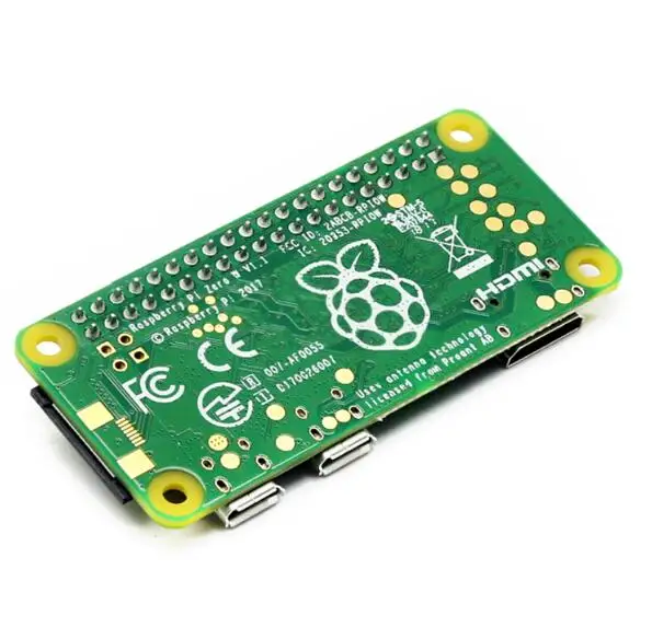 

Waveshare Raspberry Pi Zero WH Package D Development Kit with USB HUB HAT Power Adapter Micro SD Card