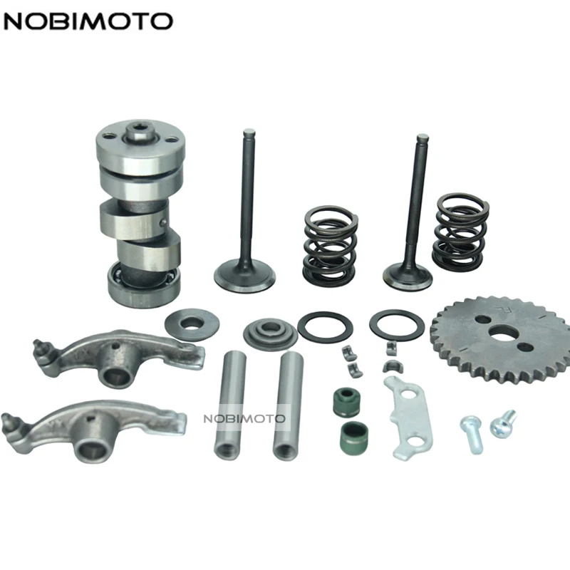 오토바이 부품 실린더 헤드 전체 세트 예비 부품 Yinxing 150CC 160CC 수평 엔진 먼지 구덩이 자전거 모토크로스