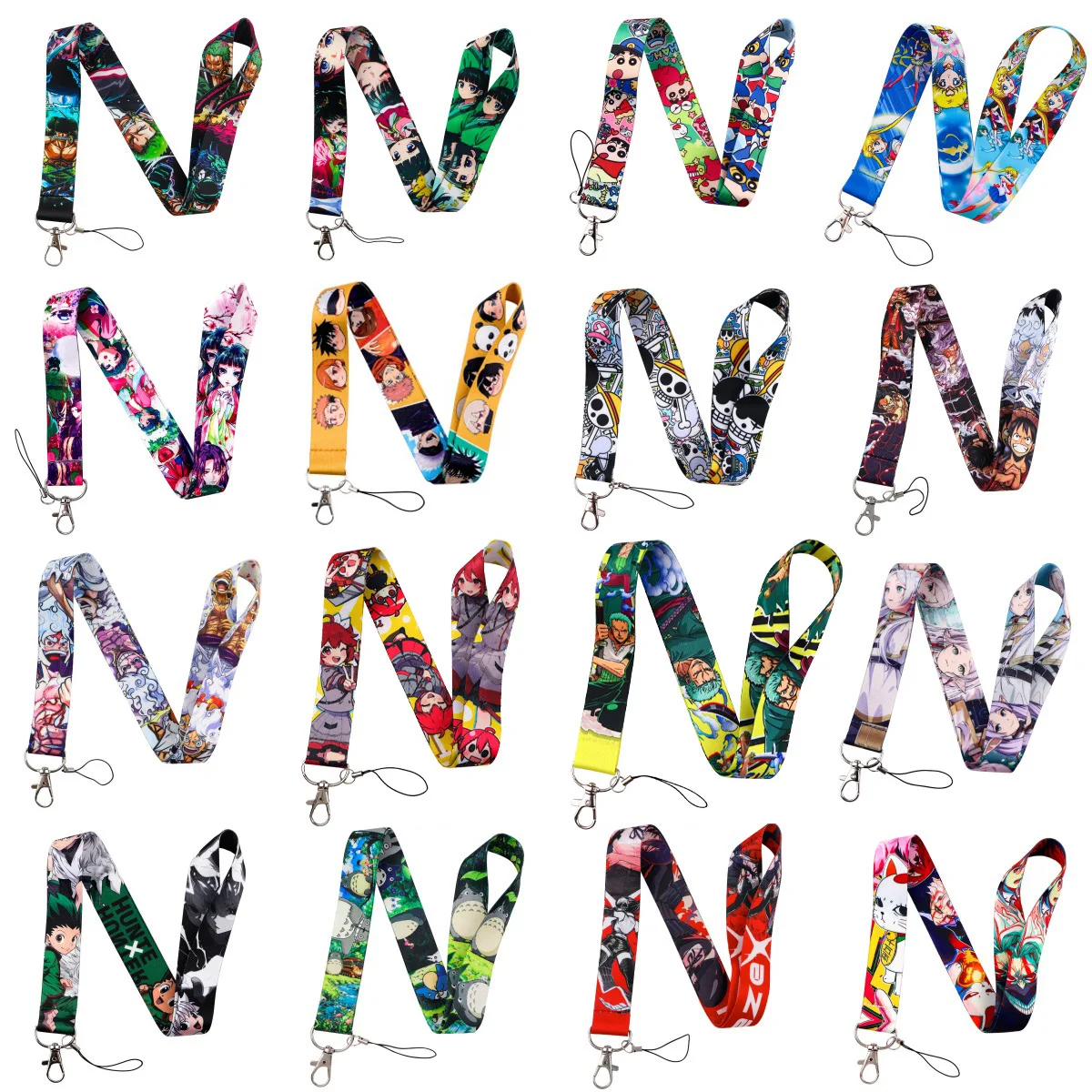 Anime-Inspired Lanyard for ID Badges and Keyrings – Stylish Neck Strap Accessory