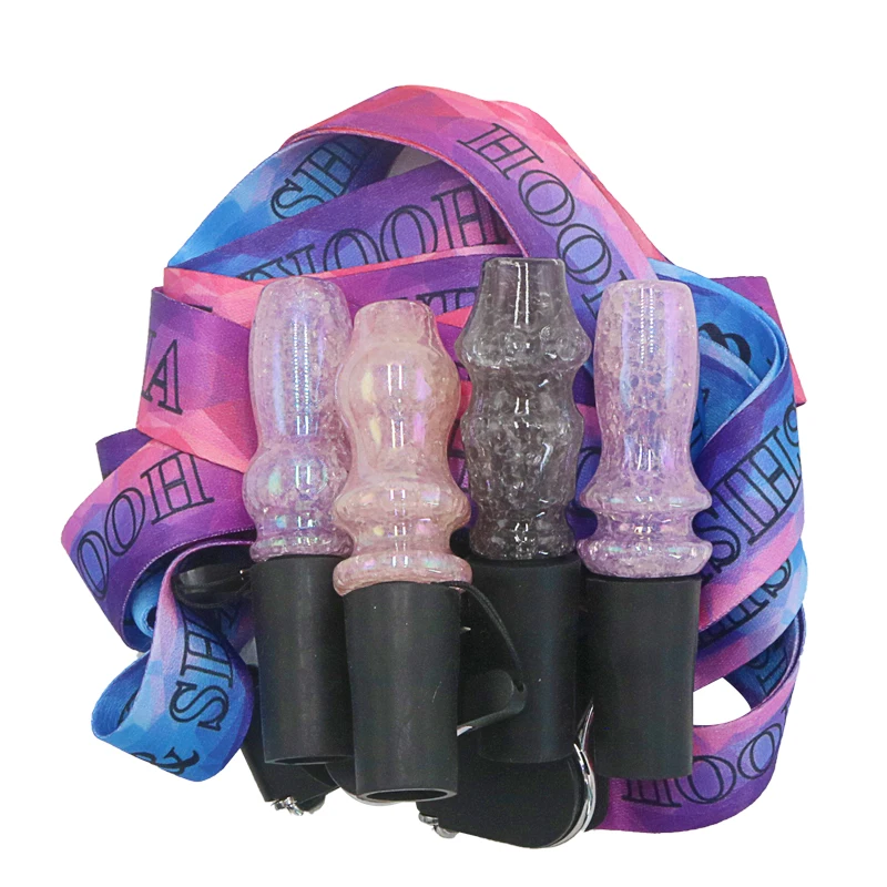 Hookah Mouthpieces Water Hookah For Sheesha Chicha Narguile Shisha Silicone Hang Rope Strap Resin Mouthpieces 1pc hookah mouthpieces