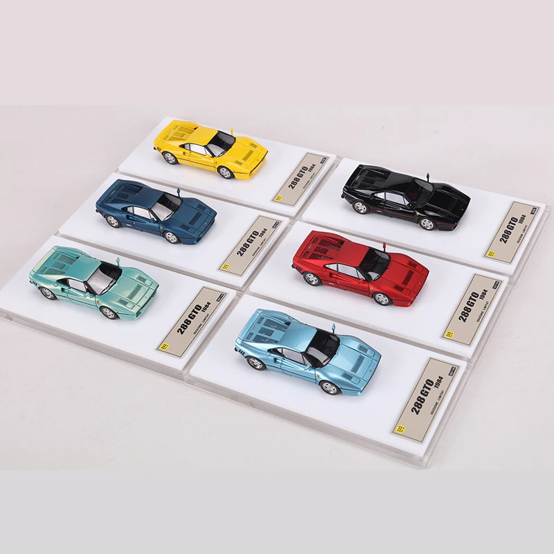 Pre-sale DMH 1:64 288GTO Resin Model Car Limited Edition 