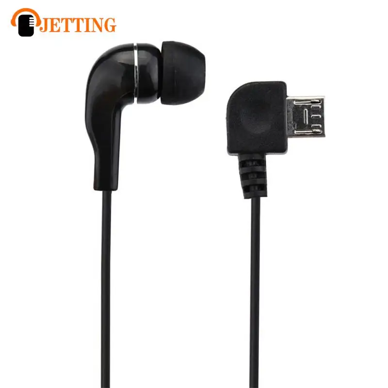 

Универсальный односторонний моно провод Micro USB 5-контактный порт стереогарнитура внутриканальные для Bluetooth вспомогательные наушники