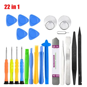 Set di strumenti di riparazione multifunzionali per telefoni cellulari Cacciavite di apertura per iPhone iPad Computer portatile Smontare kit di utensili manuali